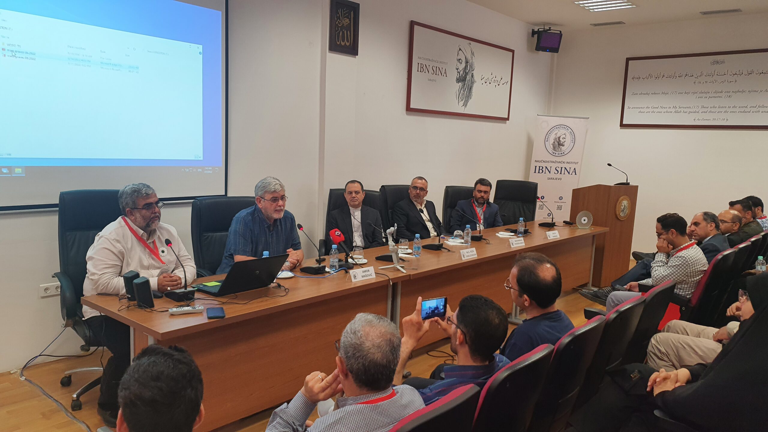 The “Ibn Sina” Institute Hosted the Participants of the “Peace March 2022” from Iran